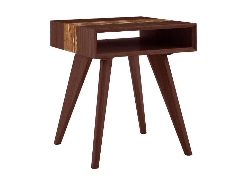Azara Square Bamboo End Table