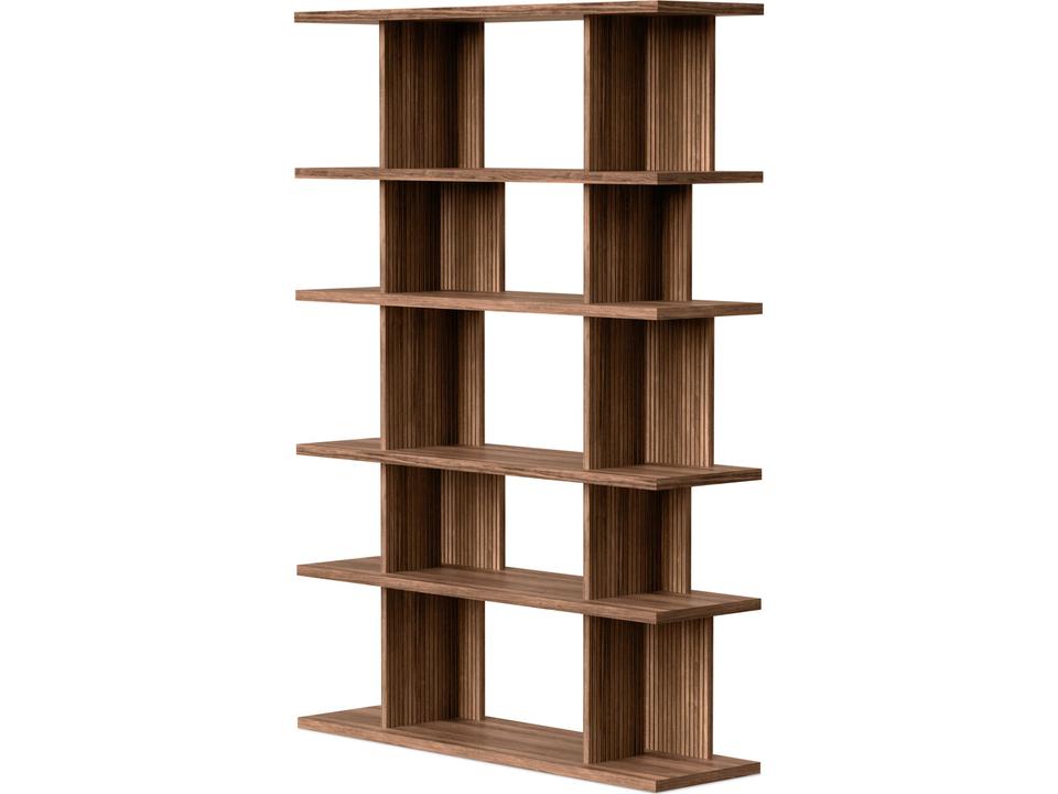 Albion Natural Walnut Bookcase