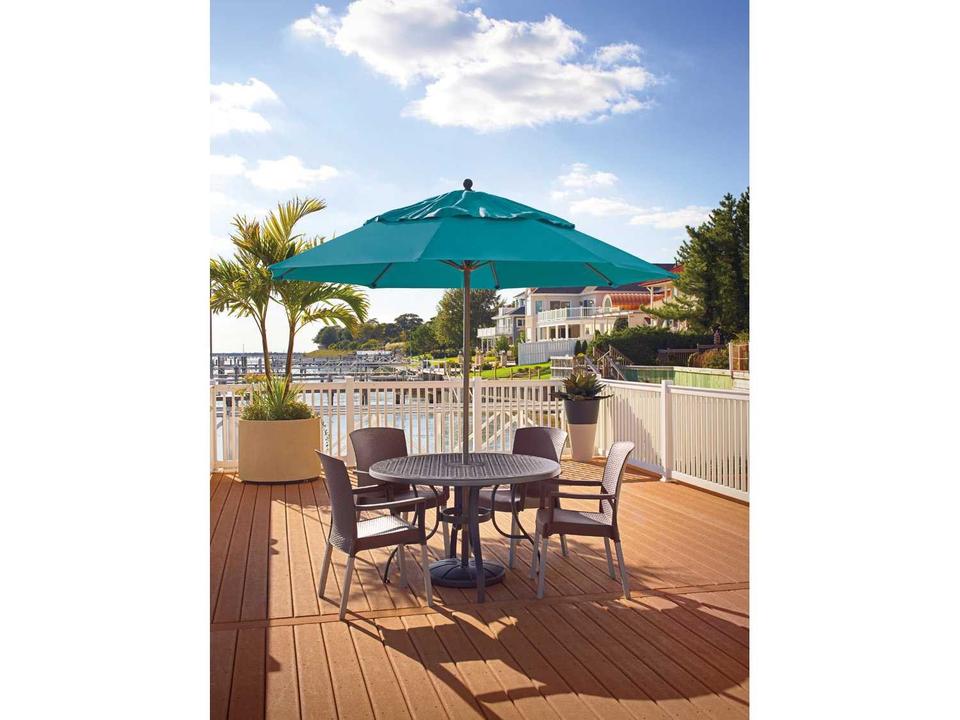 Havana Classic Aluminum French Taupe Outdoor Dining Set