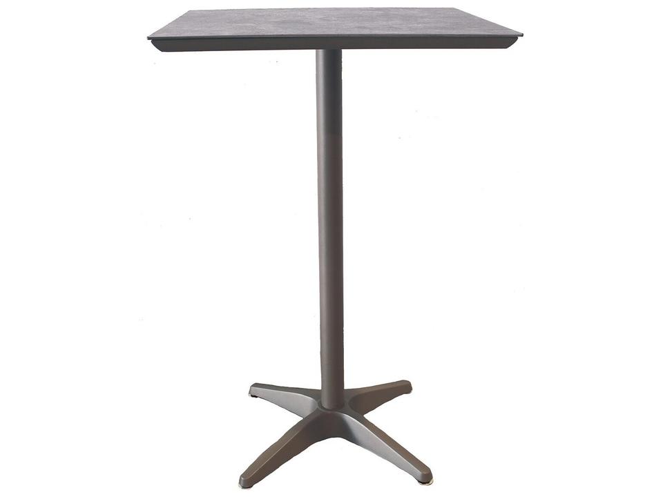 Sunset Square Bar Height Table in Granite Volcanic Black