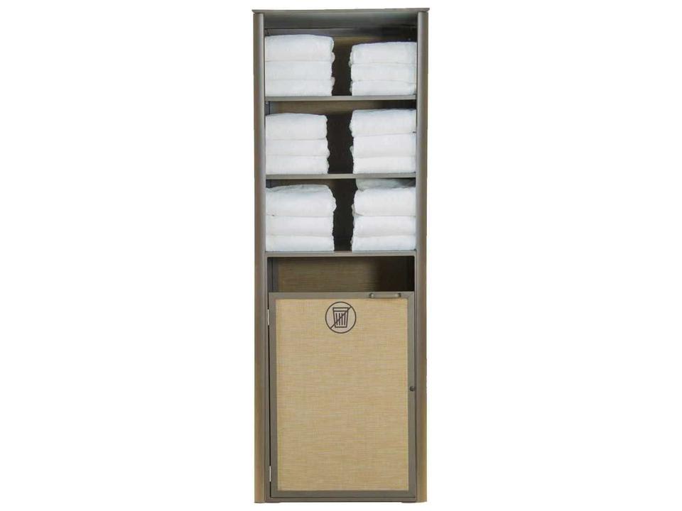 Sunset Sling Aluminum Towel Valet in Cognac and Fusion Bronze