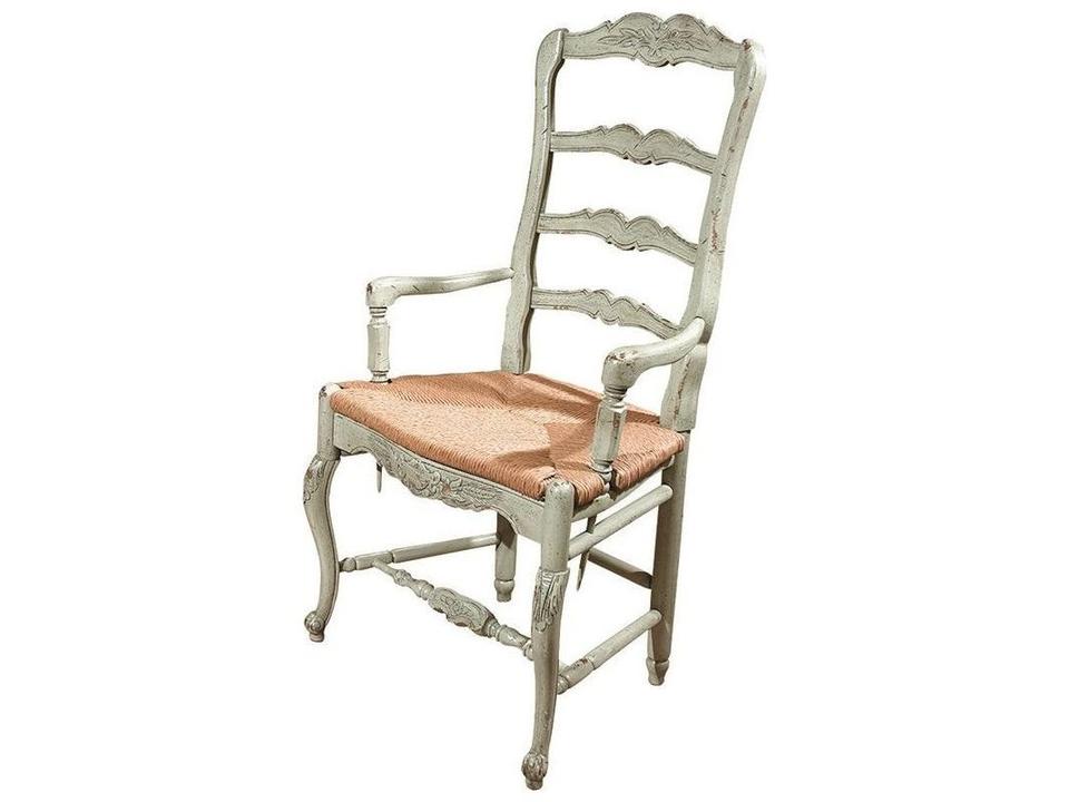 New Country French Arm Dining Chair