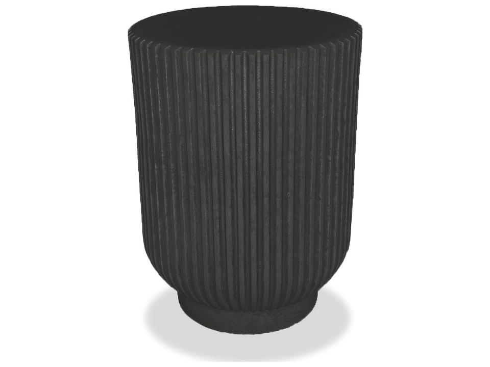 Current Cement Round End Table