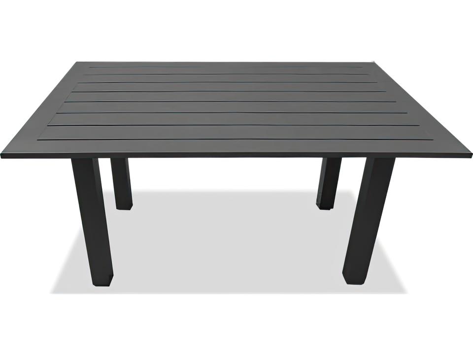 Classic Aluminum Rectangular Chat table