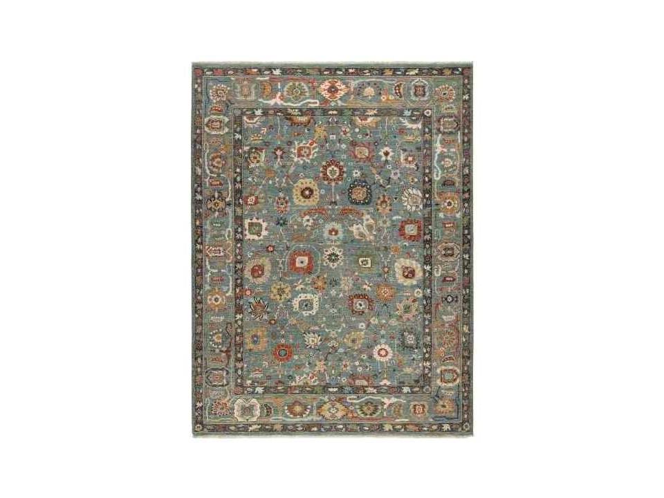 French Blue Area Rug