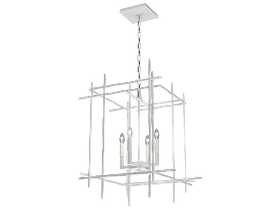 Tura 4-Light Geometric Candelabra Chandelier