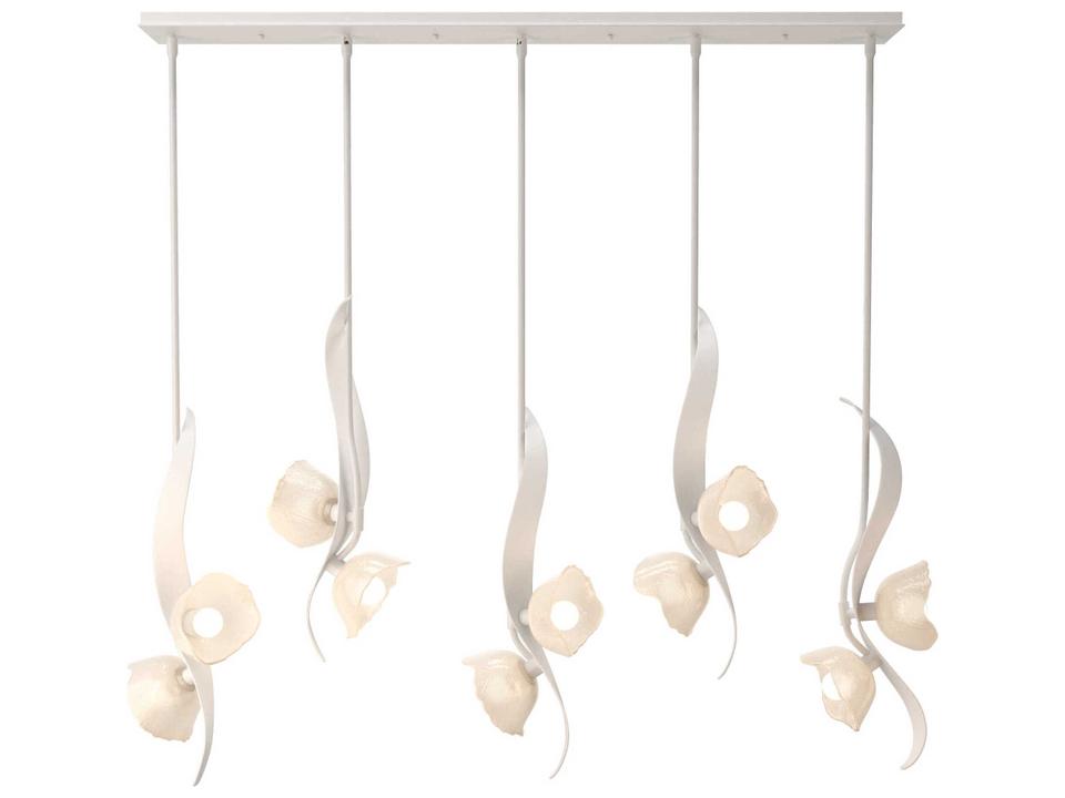 Mika 10-Light Pendant A Sculptural Linear Fixture