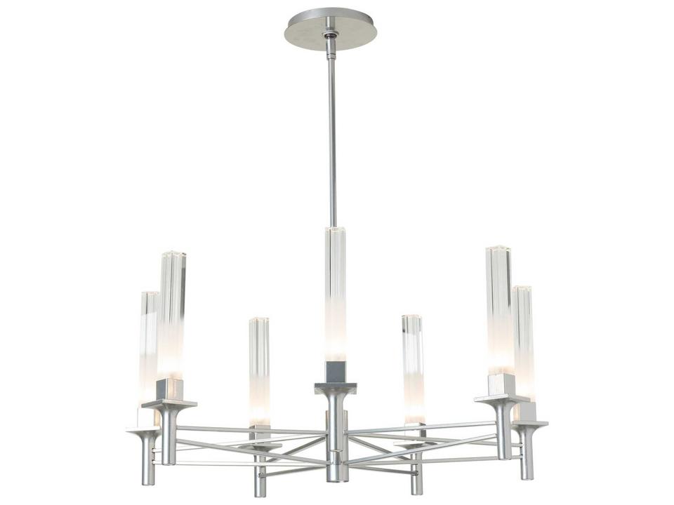 Truss 7-Light Cylinder Chandelier