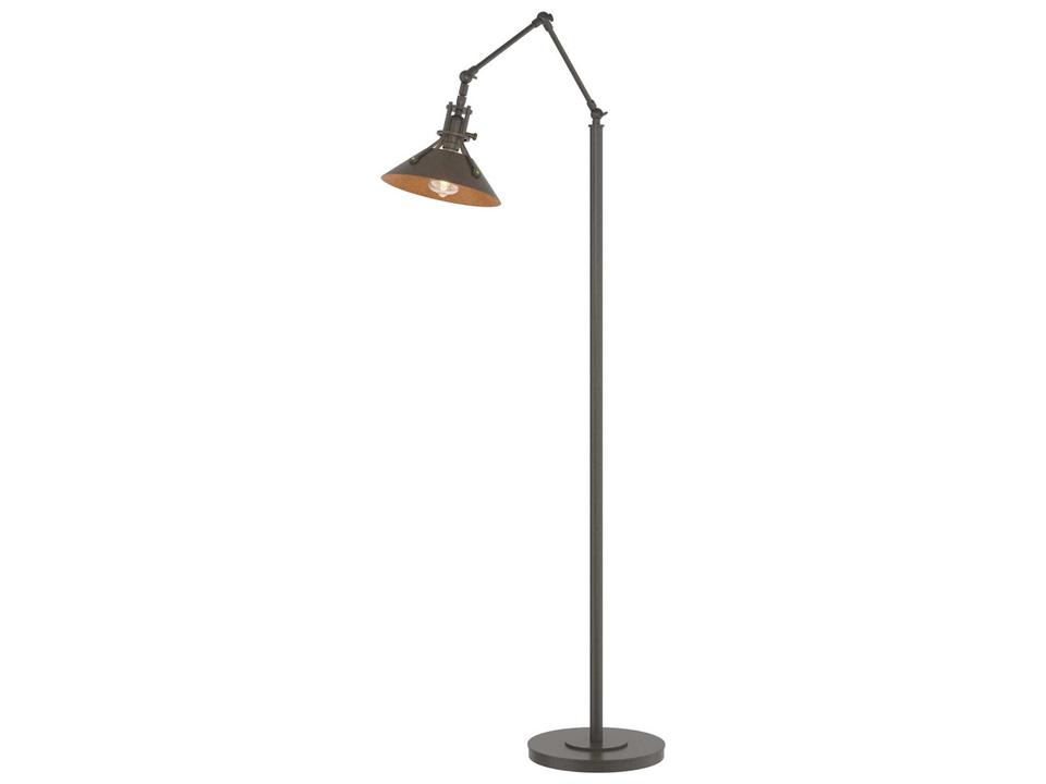 Henry Adjustable Swing Arm Floor Lamp