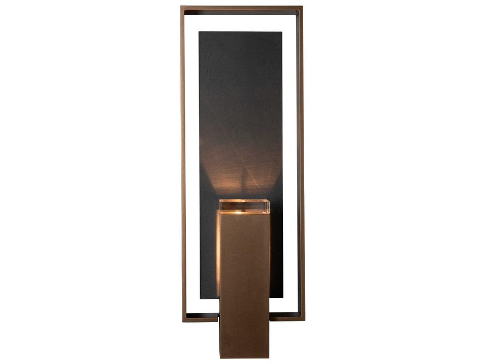 Shadow Box Large Outdoor Sconce with Slate