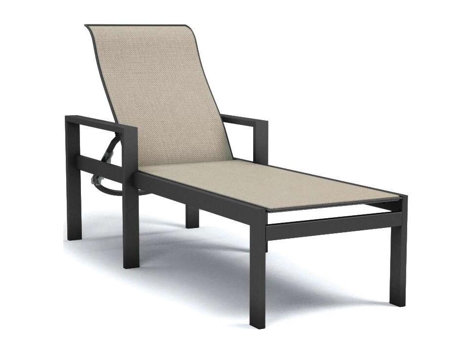 Grace Sling Adjustable Chaise Lounge Outdoor