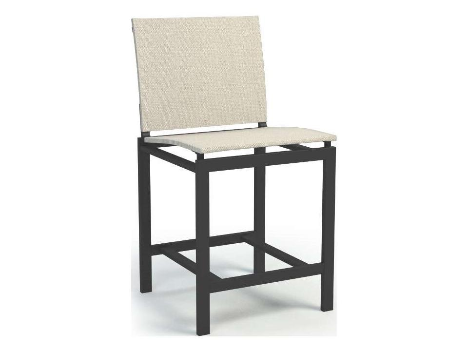 Allure Sling Aluminum Counter Side Stool
