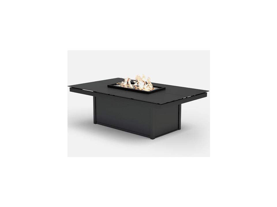 Mode 60 x 36 Inch Rectangular Aluminum Fire Pit Table Top