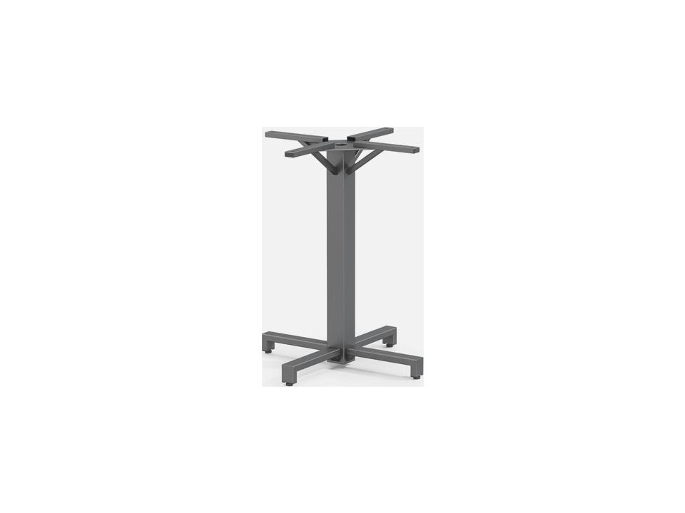 Universal Aluminum Counter Pedestal Table Base in Sedona