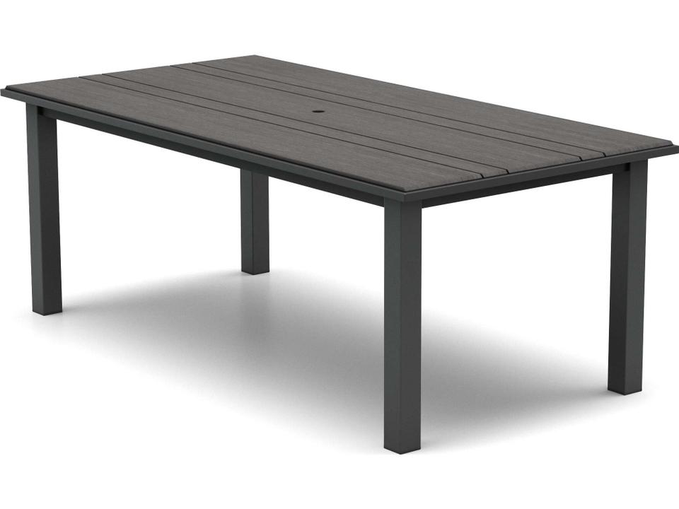 42 inch patio table with umbrella hole LOKATSE HOME 41.7
