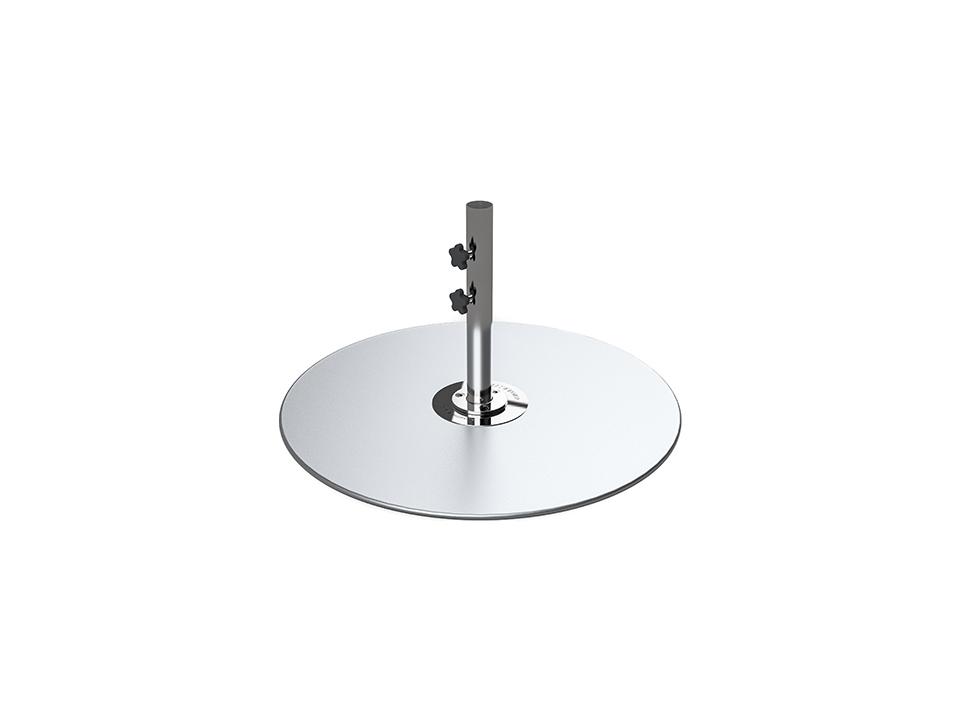 Triumph Umbrella Giant 36" Round Stackable Steel Plate Umbrella Base