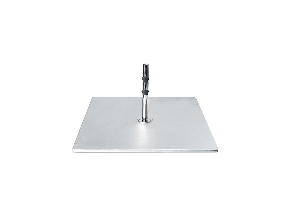 Triumph Giant 36" Square Stackable Steel Plate Umbrella Base