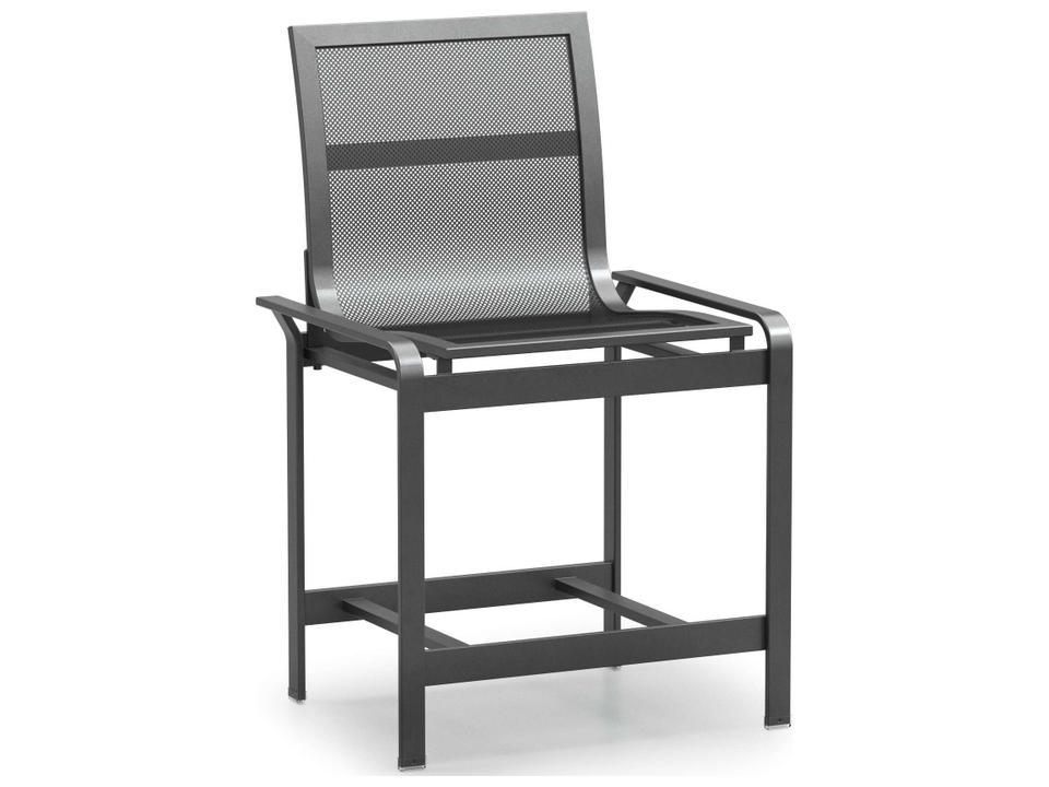 Elevate Mesh Aluminum Counter Side Stool