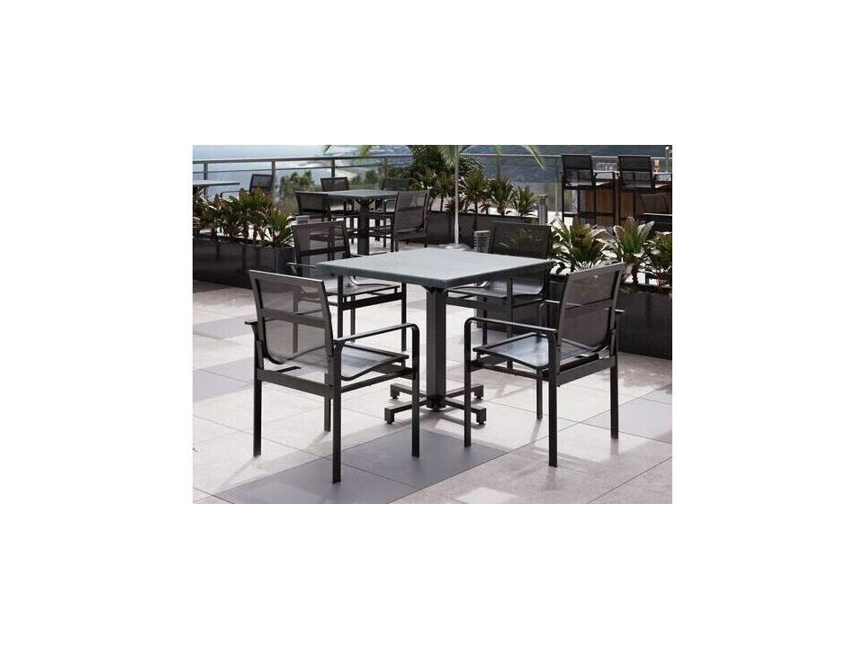 Elevate Mesh Aluminum Dining Set
