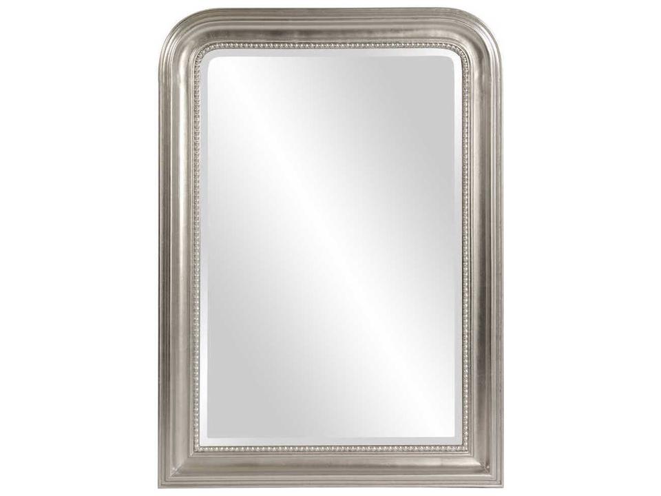 Sterling Bright Silver Rectangular Floor Mirror