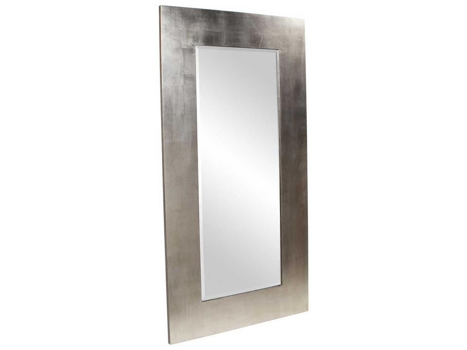 Sonic Silver Leaf Rectangular Wall Mirror