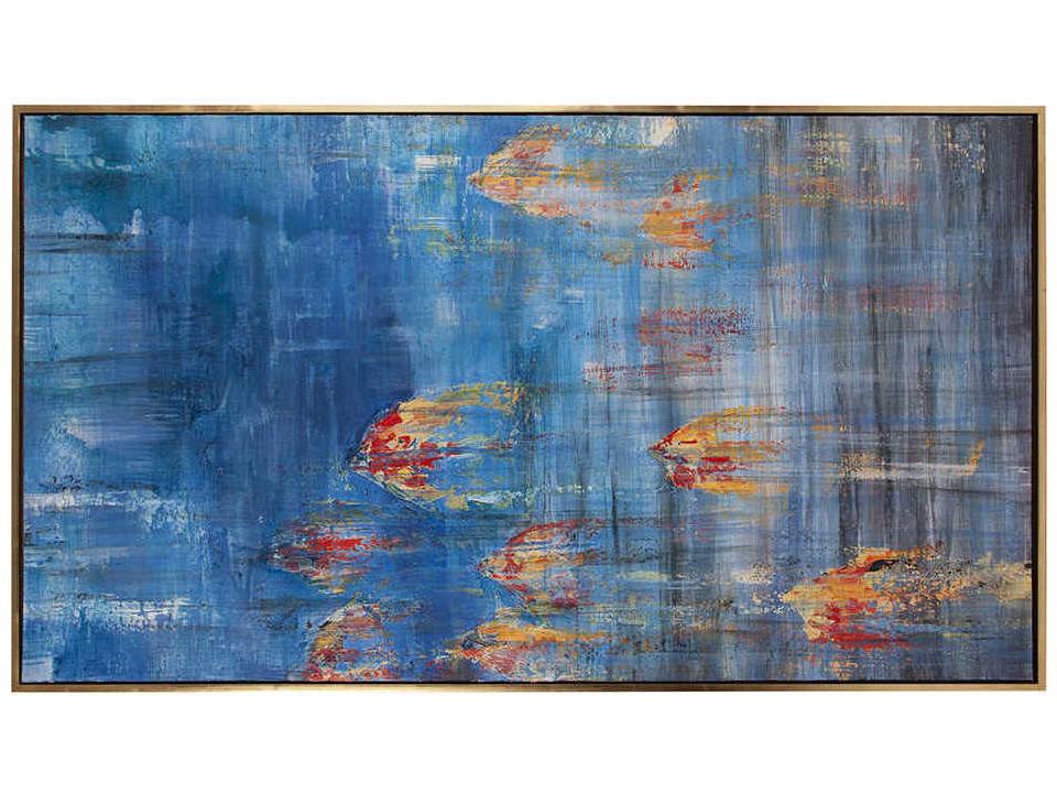 Caribbean Sea #2 Hand Painted Canvas Wall Art