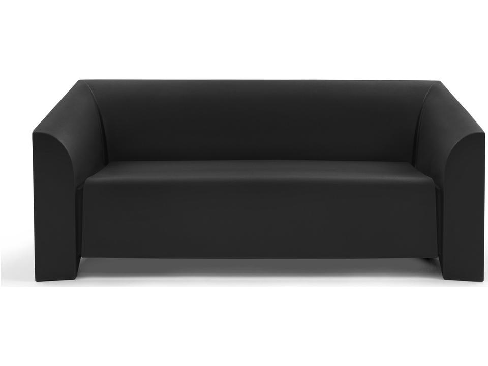 MB 2 Outdoor Sofa by Mario Bellini in Dark Grey Roto-Molded Polymer