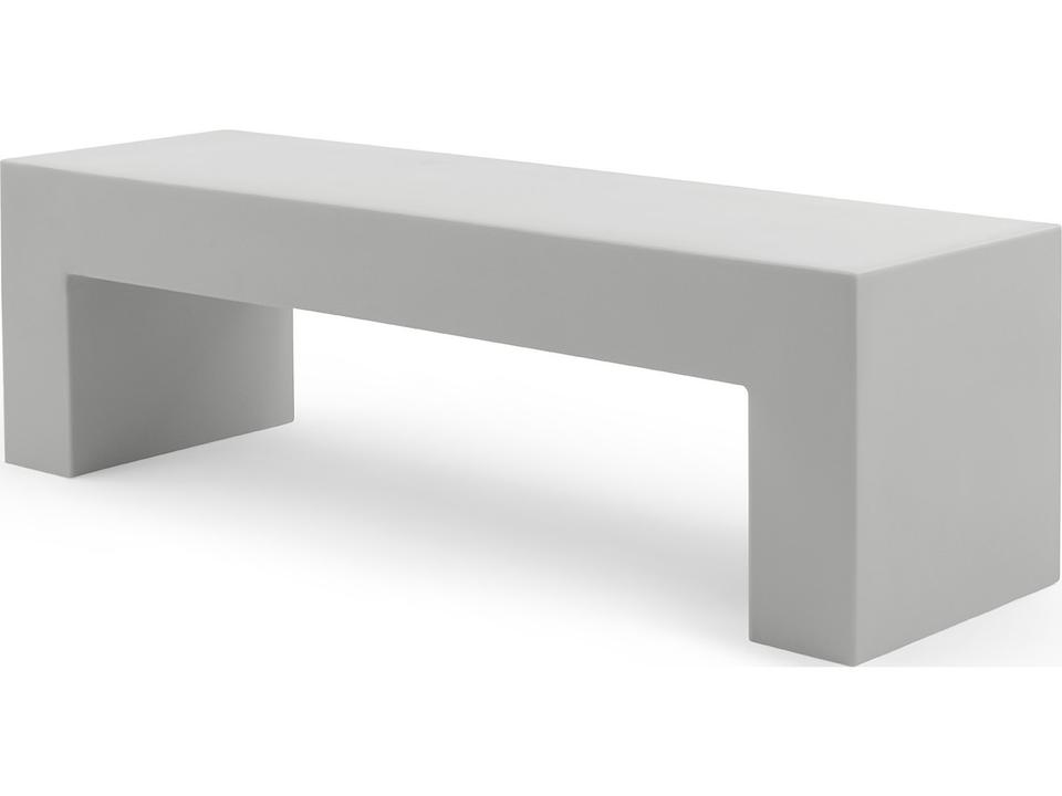 Vignelli Medium Bench - Light Grey