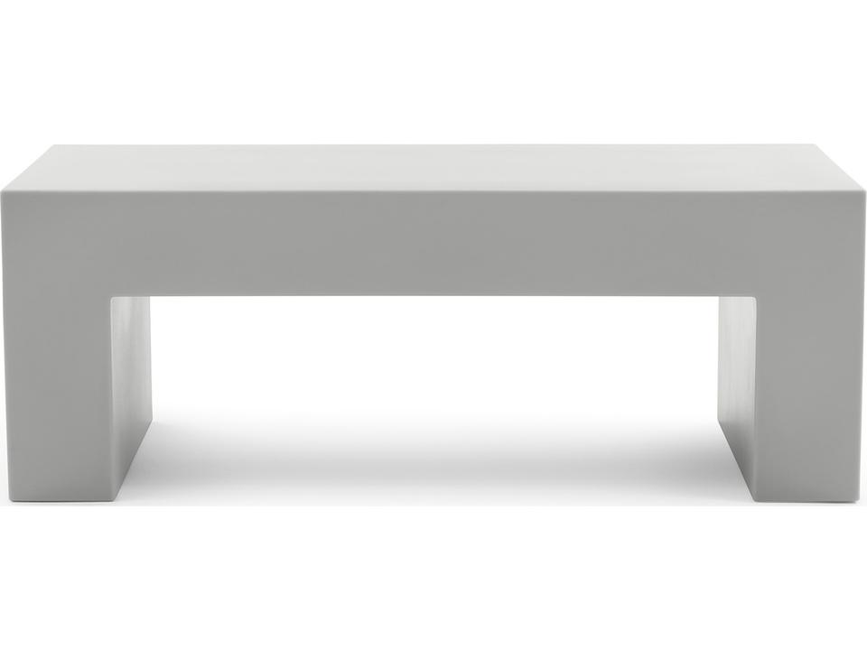 Vignelli Small Bench - Light Grey