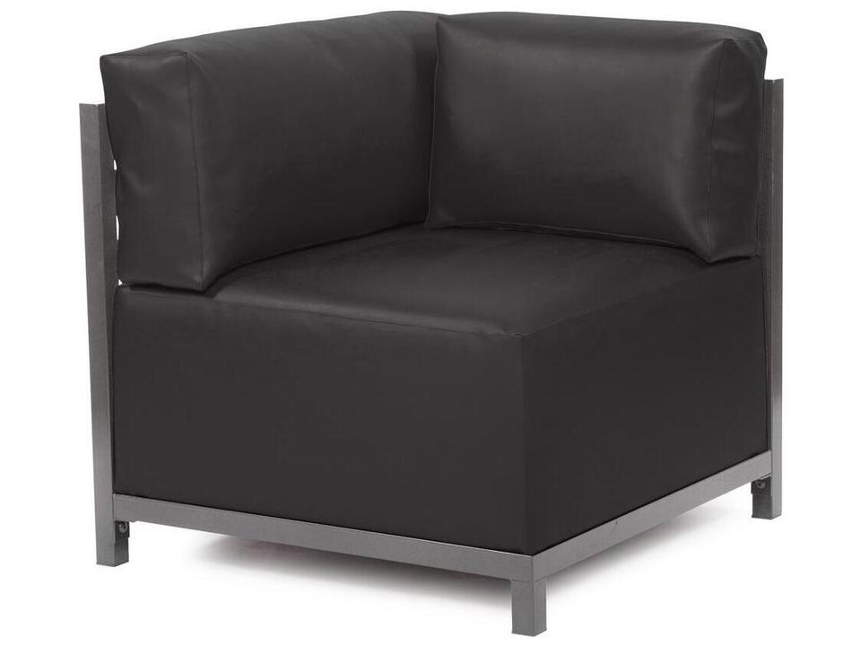 Axis Atlantis Black Marine Vinyl Lounge Chair