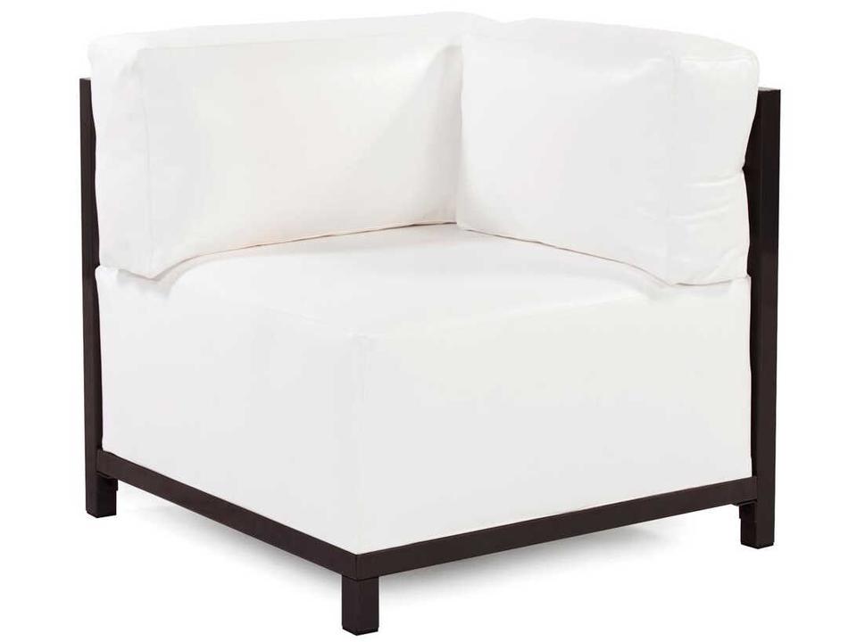 Axis Atlantis Titanium Steel Marine Vinyl Lounge Chair in White