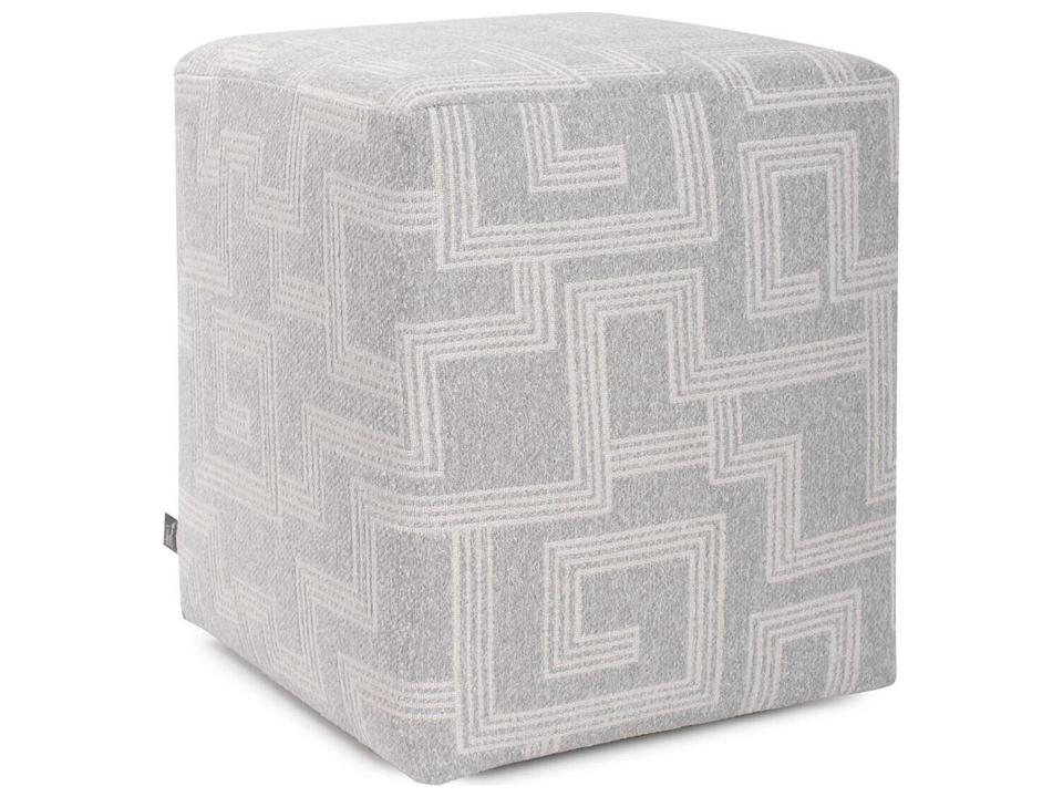 Syros Universal Fog Fabric Cushion Ottoman