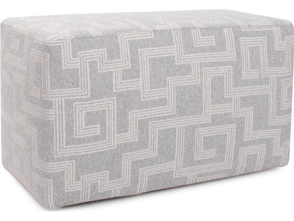 Howard Elliott Syros Universal Fog Fabric Cushion Bench