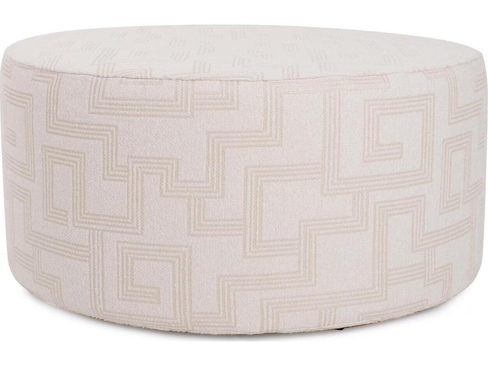 Howard Elliott Syros Universal Square Ottoman in Natural