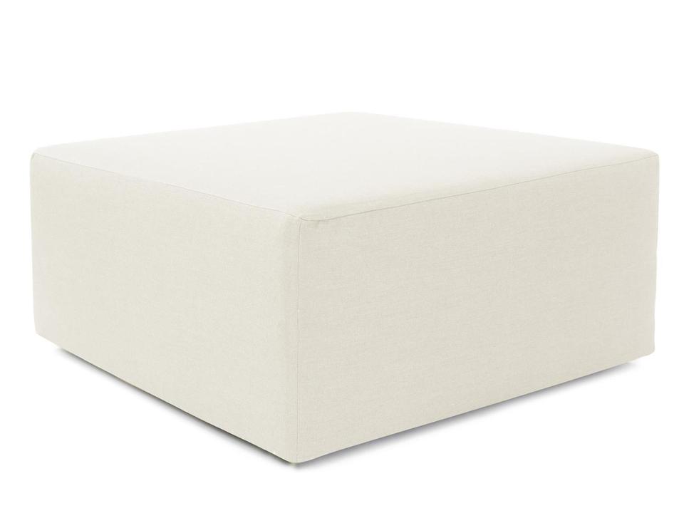 Howard Elliott Universal Seascape 36-Inch Square Cushion Ottoman in Natural