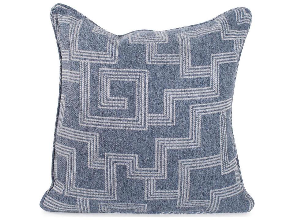 Howard Elliott Syros 24-Inch Square Outdoor Denim Pillow
