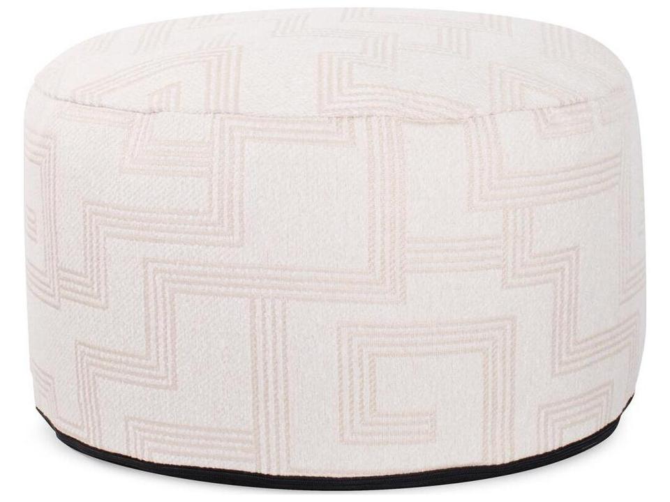 Syros Universal 36-Inch Square Olefin Cushion Ottoman in Natural