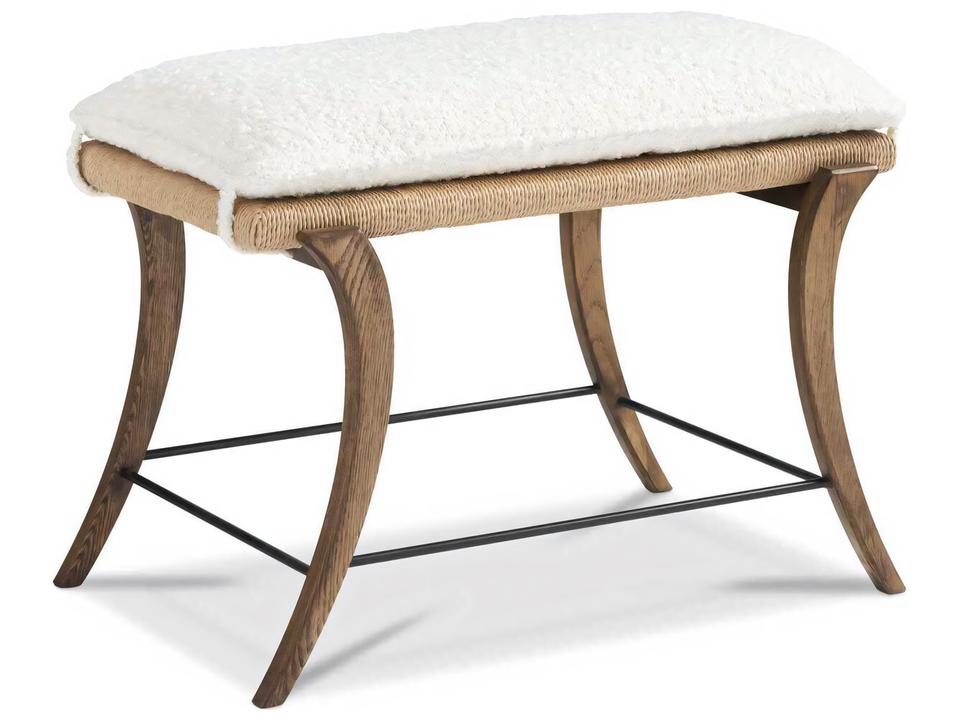 Revival Oak Brown Amelia Accent Bench