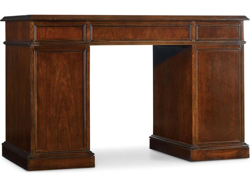 Cherry Knee-Hole Wood Hardwood Secretary Desk