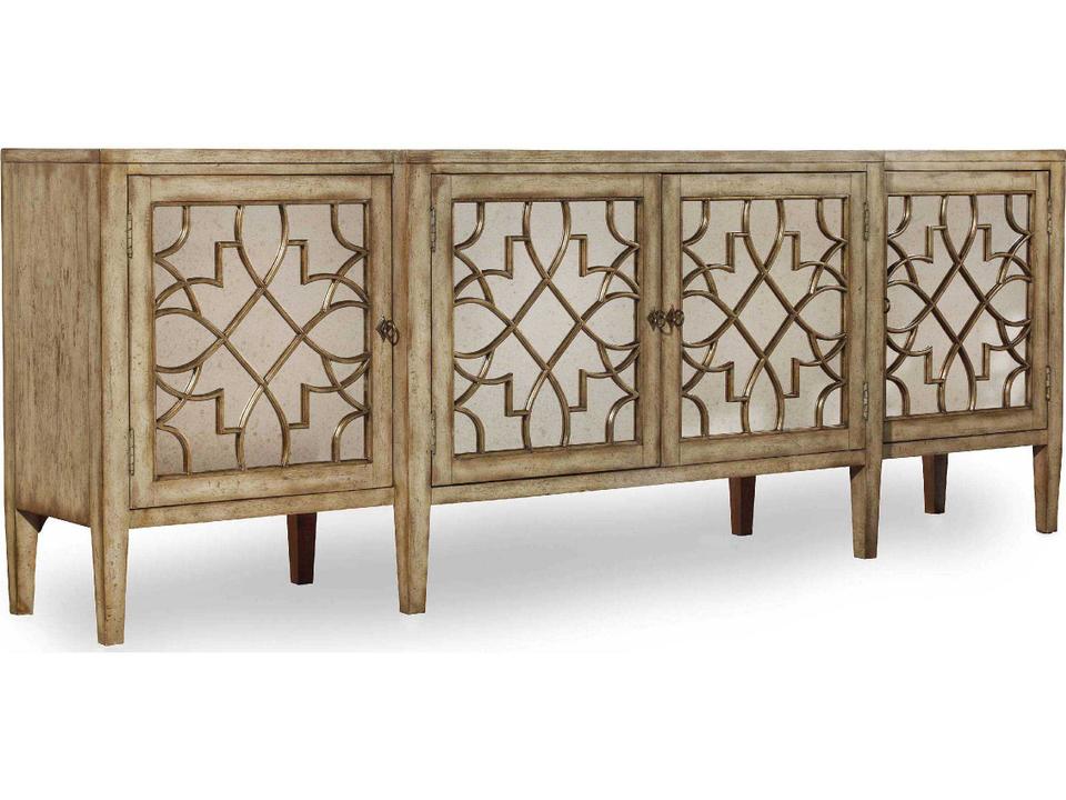 Sanctuary 105" Hardwood Light Wood Sideboard