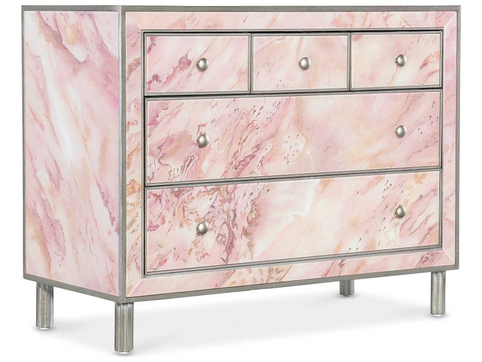 Susan G Komen Eternal Accent Chest in Pink Glass