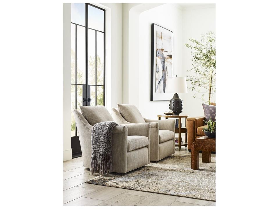 Adam Chair and Ottoman Set