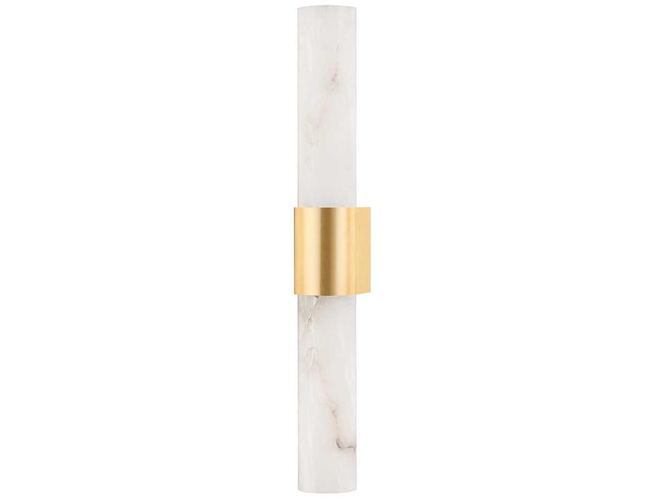 Ellington Wall Sconce Aged Brass Modern