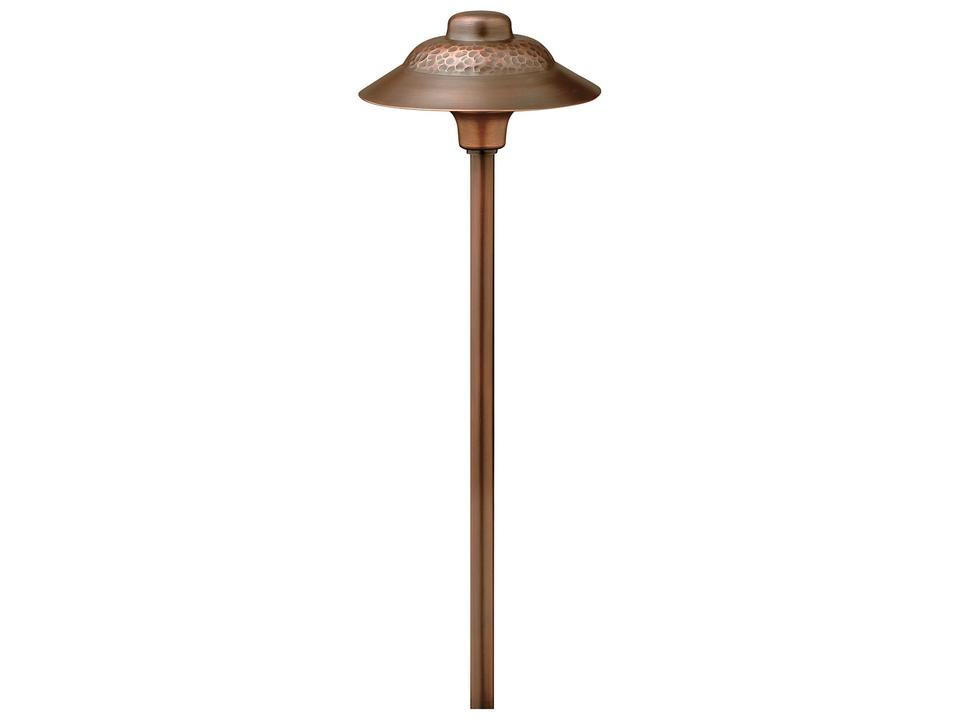 Essence 1-Light LED Outdoor Path Light in Olde Copper