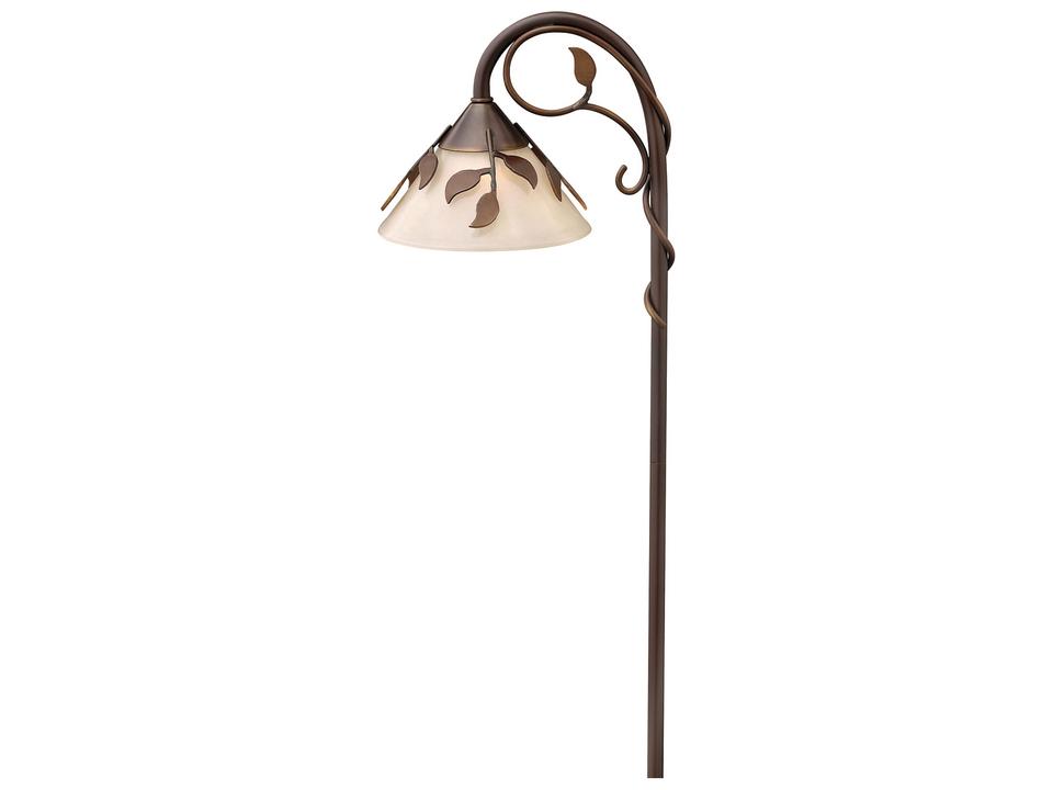 Ivy 1-Light LED Outdoor Path Light in Copper Bronze
