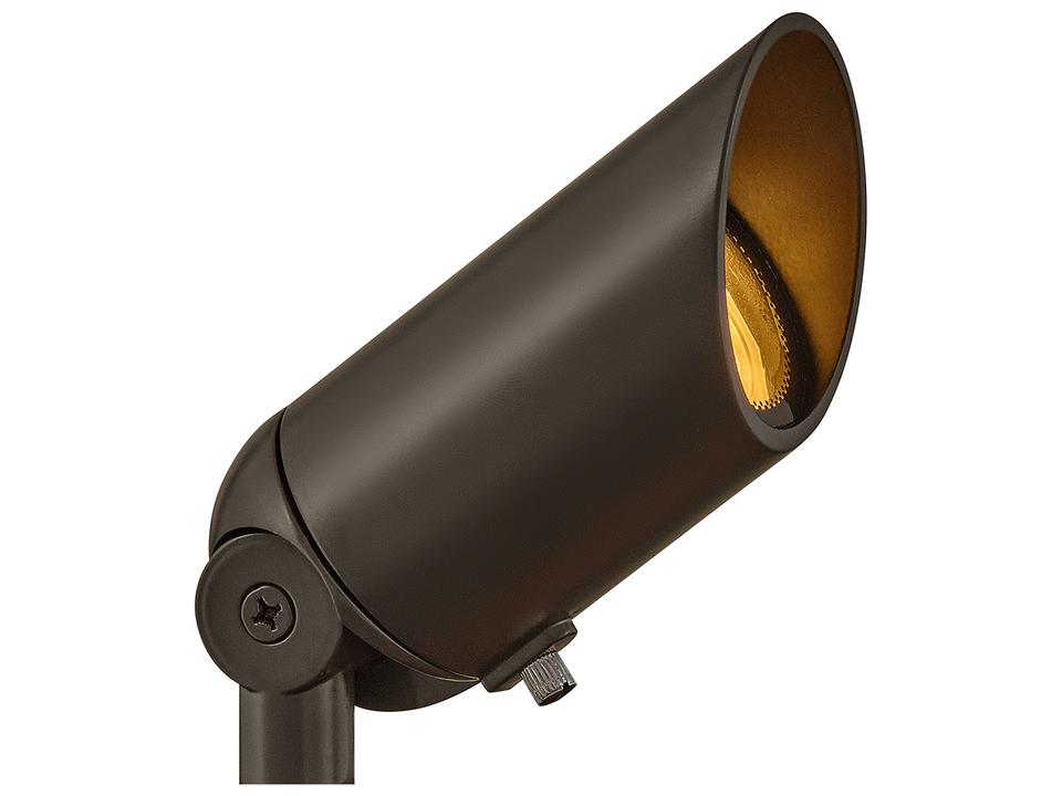 1-Light 4W MR16 LED Landscape Accent Spotlight in Bronze