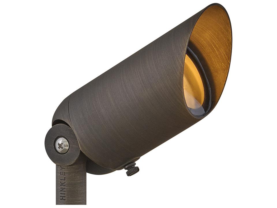 Hardy Island 12V MR16 LED Outdoor Spot Light in Matte Bronze