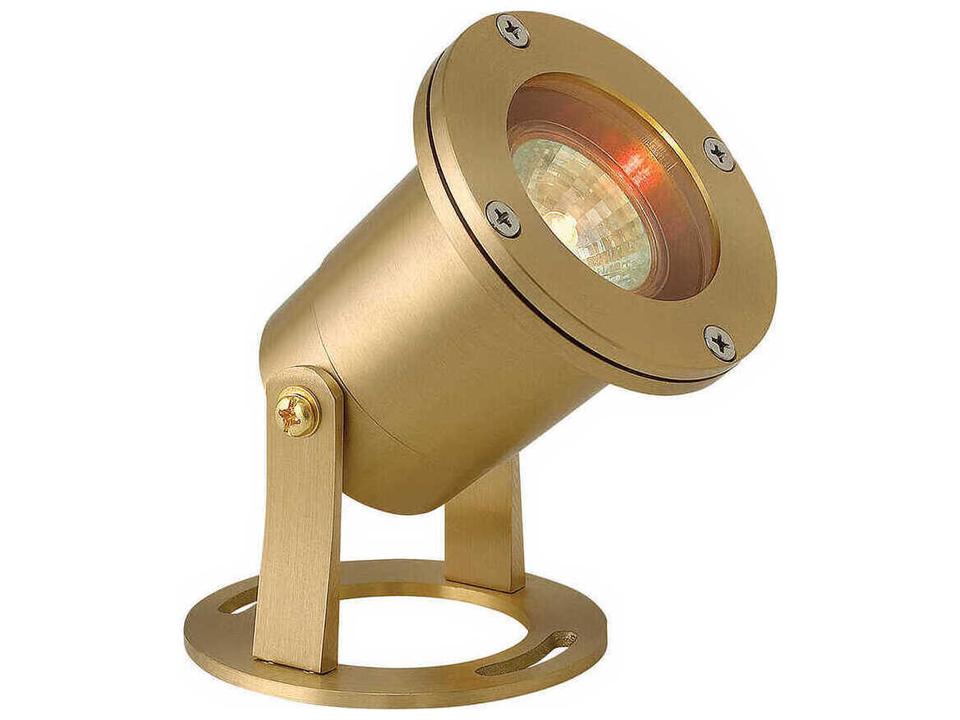 Accent MR16 Outdoor Submersible Pond Light in Brass