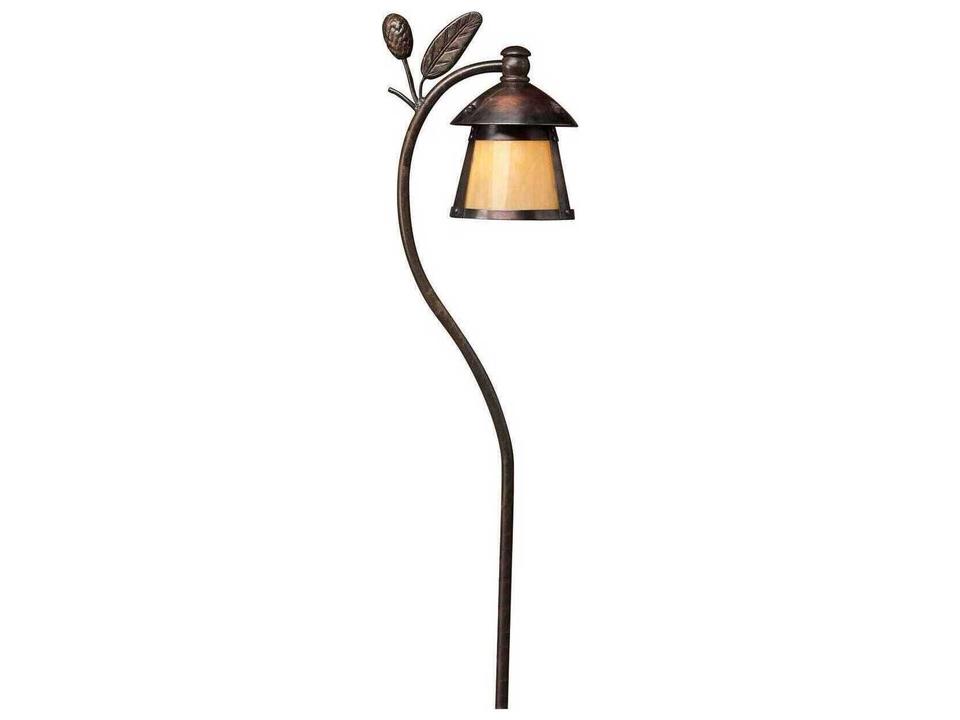 Aspen 1-Light LED Outdoor Path Light in Sienna Bronze