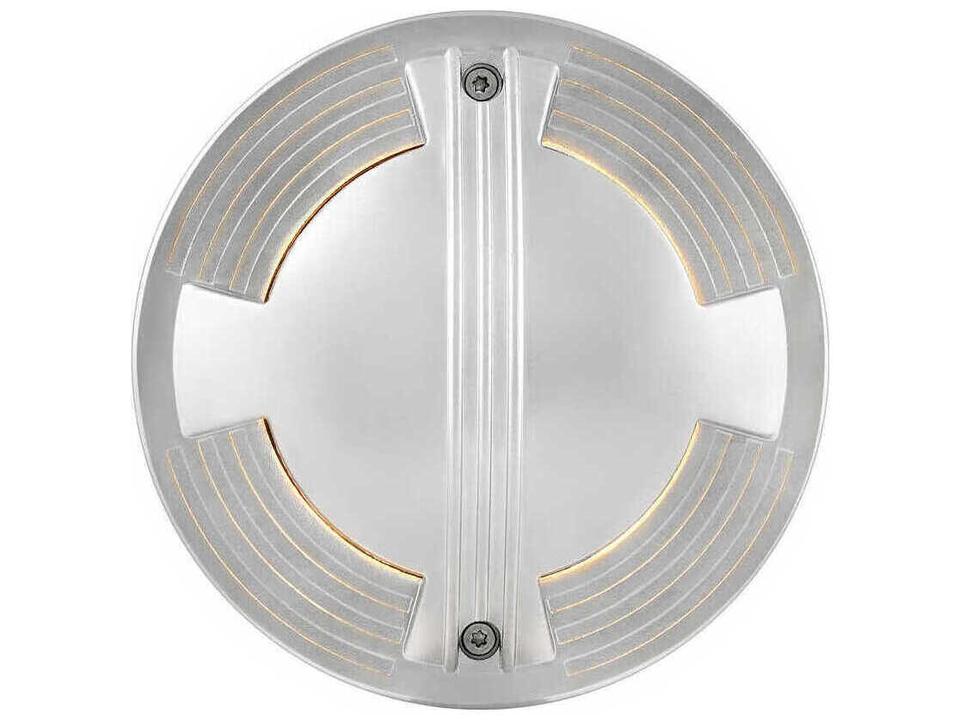 Flare Quad-Directional LED Outdoor Well Light in Stainless Steel